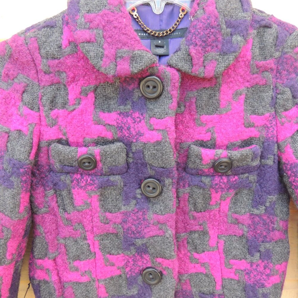 Marc by Marc Jacobs Wool Jacket Size 2 New with Tag - Picture 2 of 7